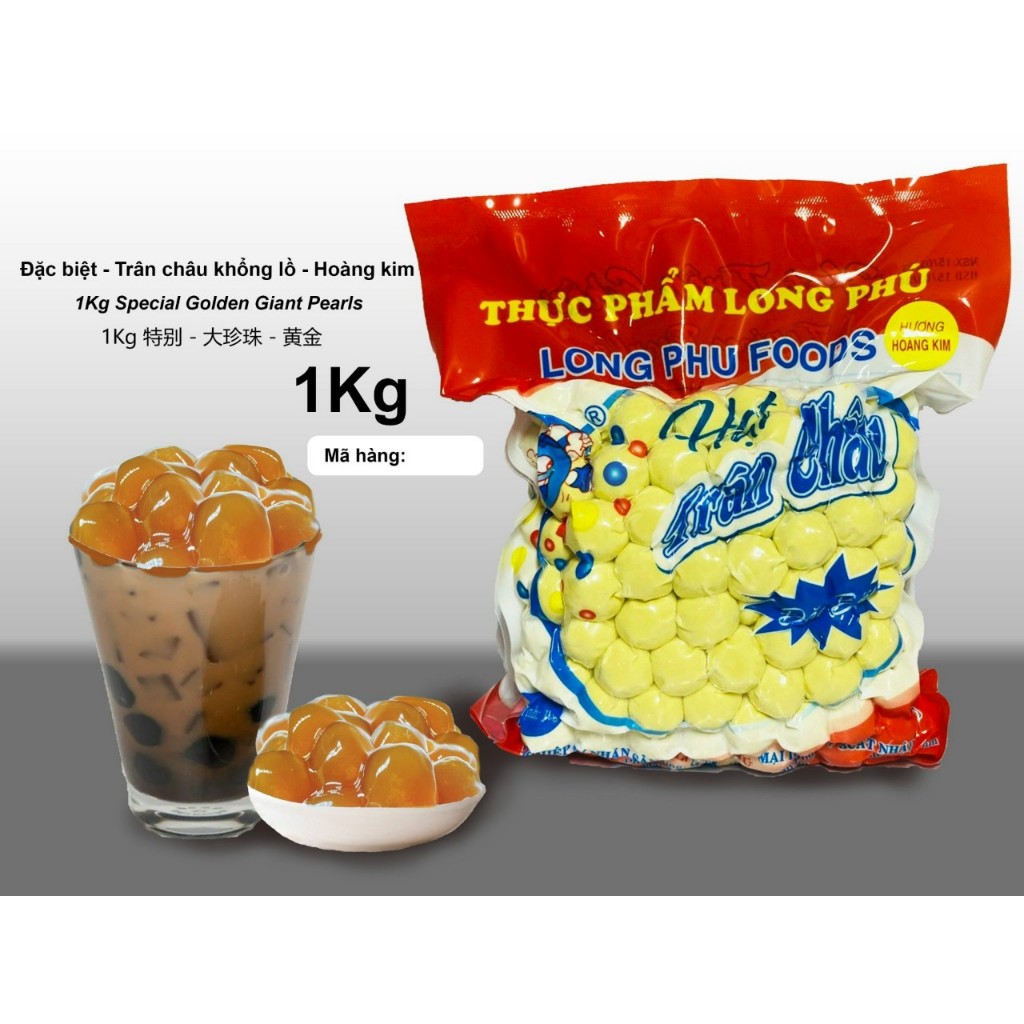 Trân Châu Hoàng Kim LONG PHÚ Khổng Lồ 18 Ly