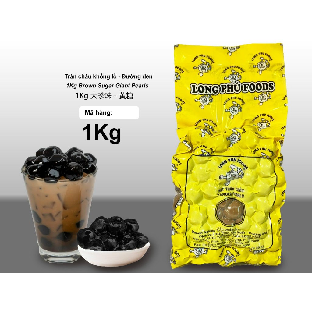 Trân Châu Đường Đen Khổng Lồ Thượng Hạng LONG PHÚ
