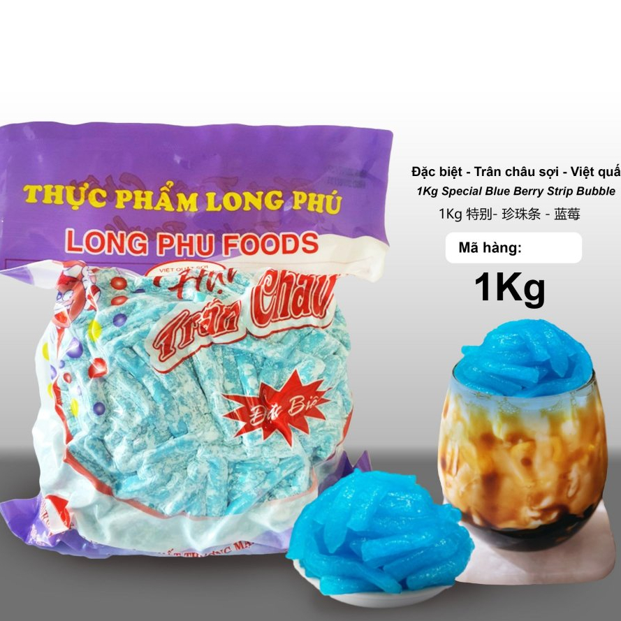 Trân Châu Sợi LONG PHÚ gói 1kg