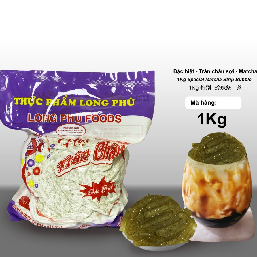 Trân Châu Sợi LONG PHÚ gói 1kg