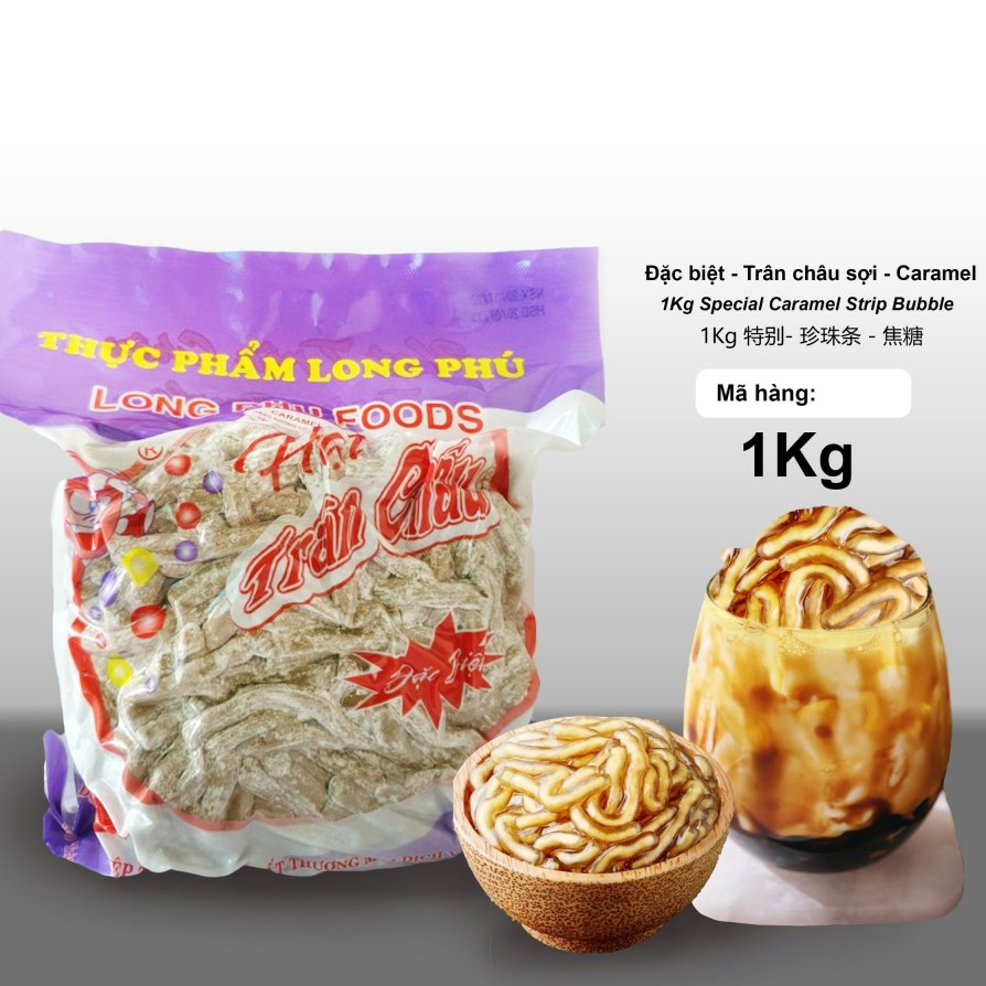 Trân Châu Sợi LONG PHÚ gói 1kg