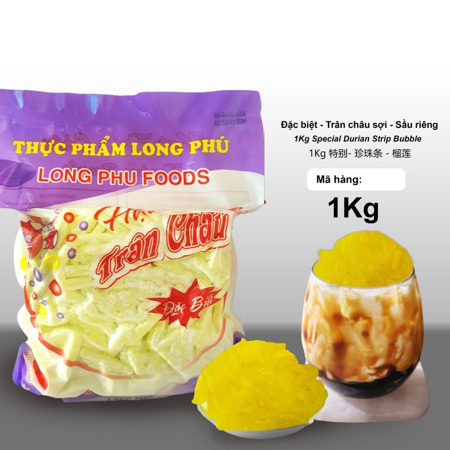 Trân Châu Sợi LONG PHÚ gói 1kg