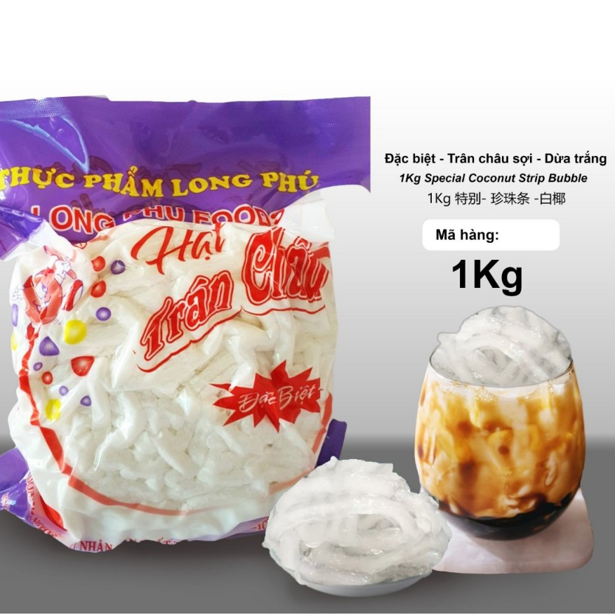 Trân Châu Sợi LONG PHÚ gói 1kg
