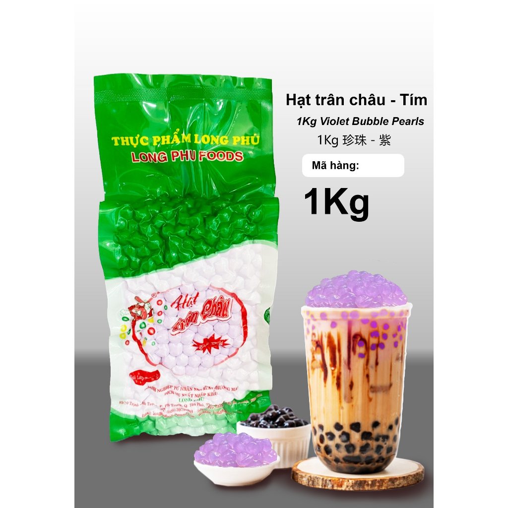Trân Châu Đặt Biệt LONG PHÚ gói 1kg