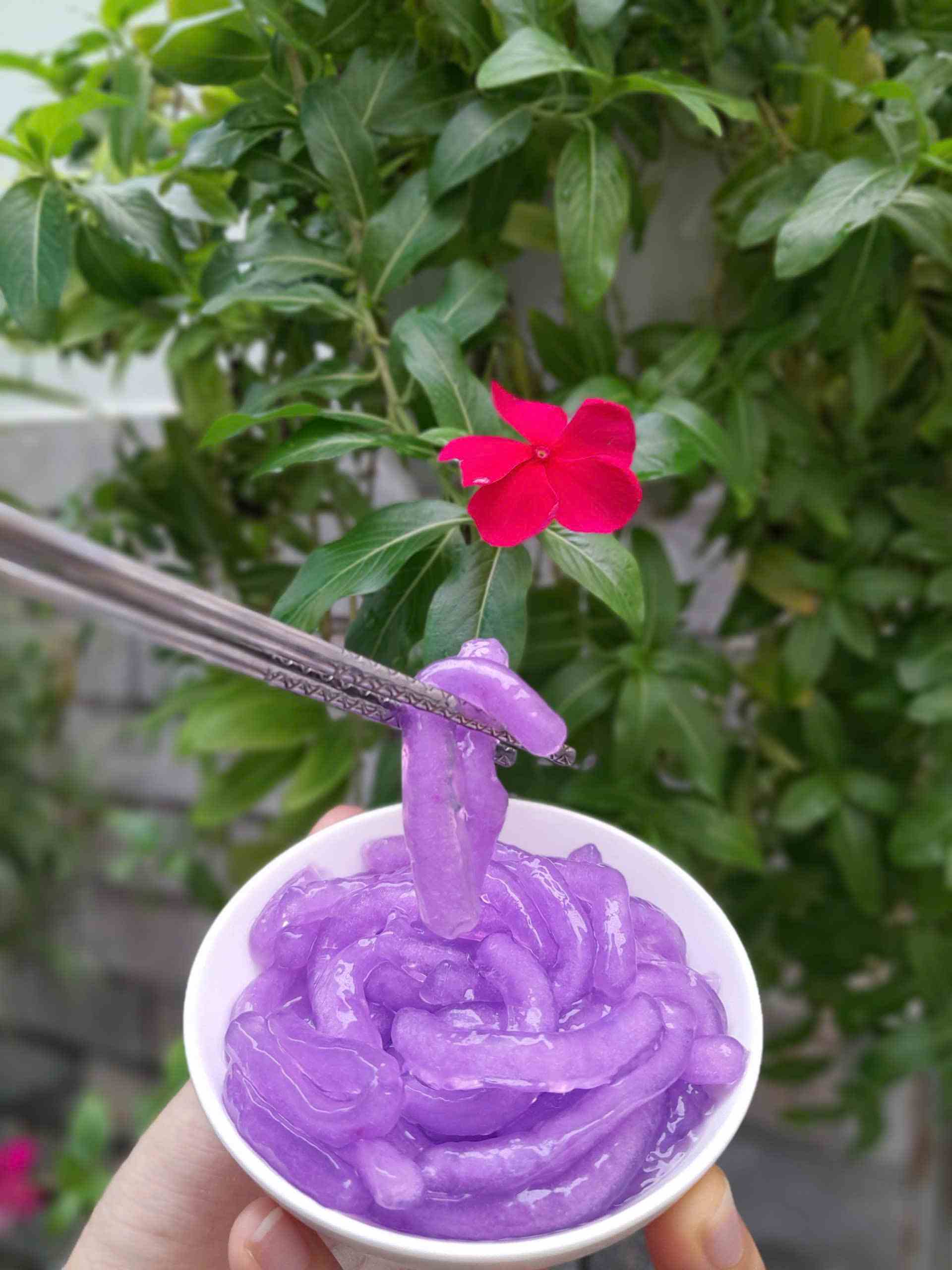 Trân châu Sợi Hương KHOAI MÔN Đặc Biệt Long Phú gói 1kg - Size Sợi Trung - Không có vị ngọt