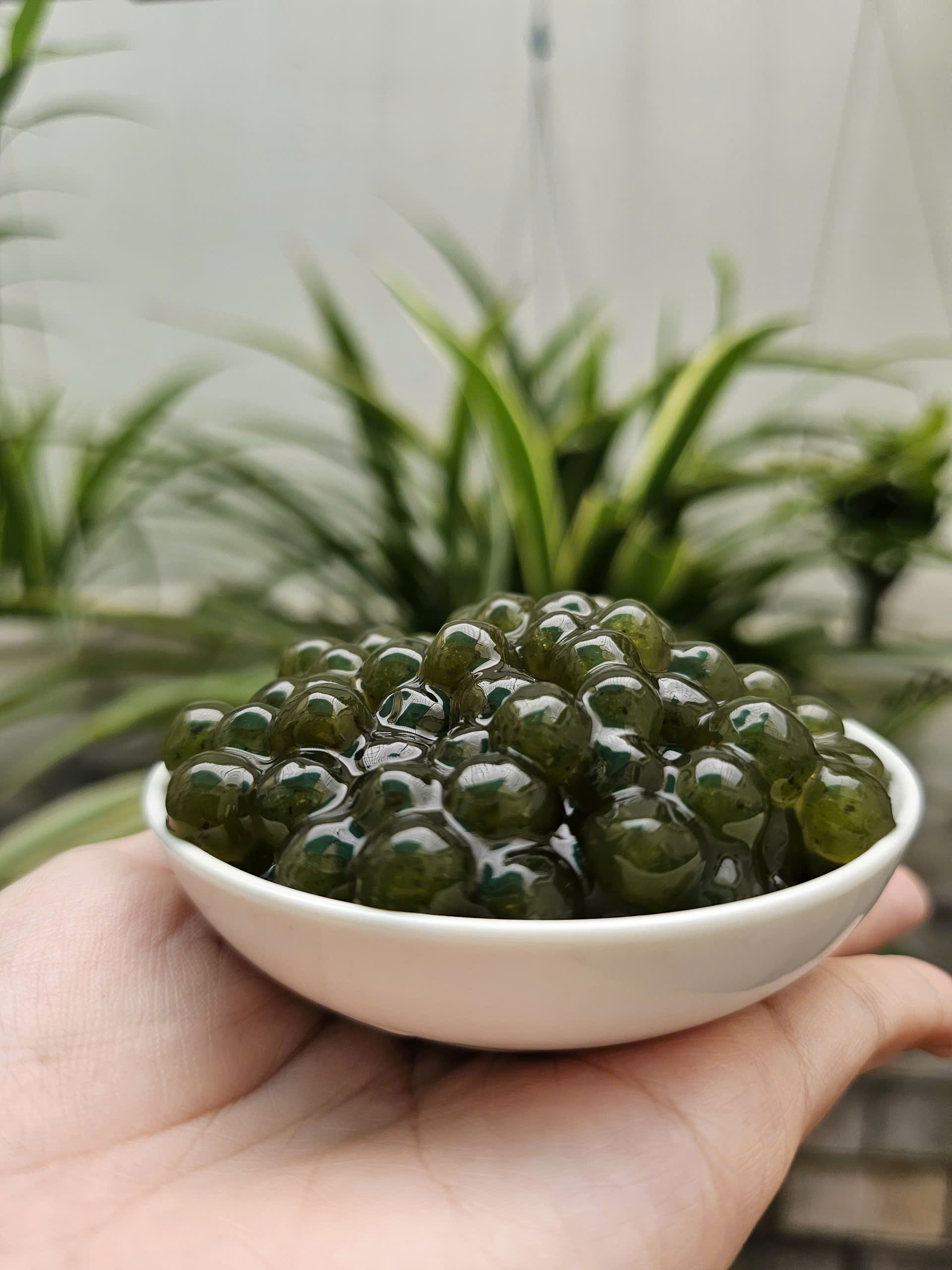 Trân châu Ô LONG Đặc Biệt Long Phú gói 1kg - Size Trung Truyền thống - Không có vị ngọt