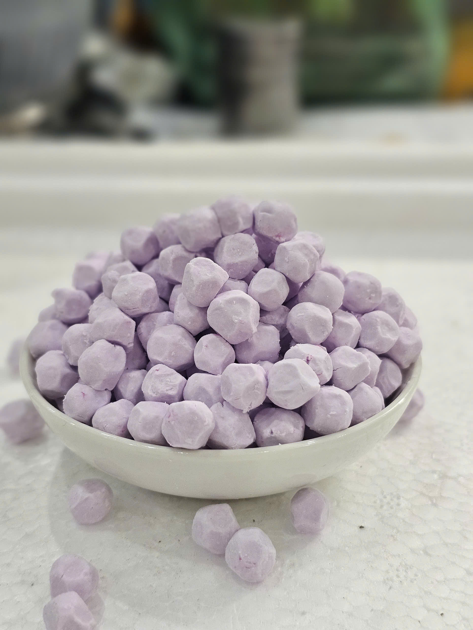 Trân châu KHOAI MÔN Đặc Biệt Long Phú gói 1kg - Size Trung Truyền thống - Không có vị ngọt