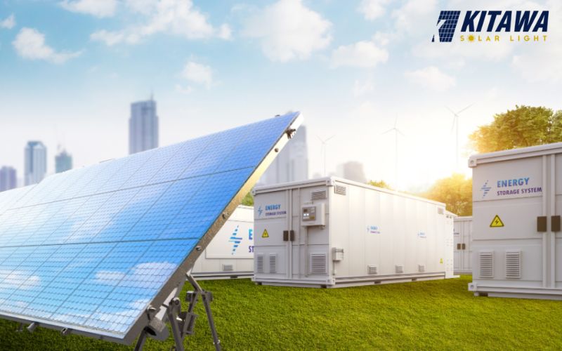 Dung lượng module pin lưu trữ trong hệ thống điện mặt trời