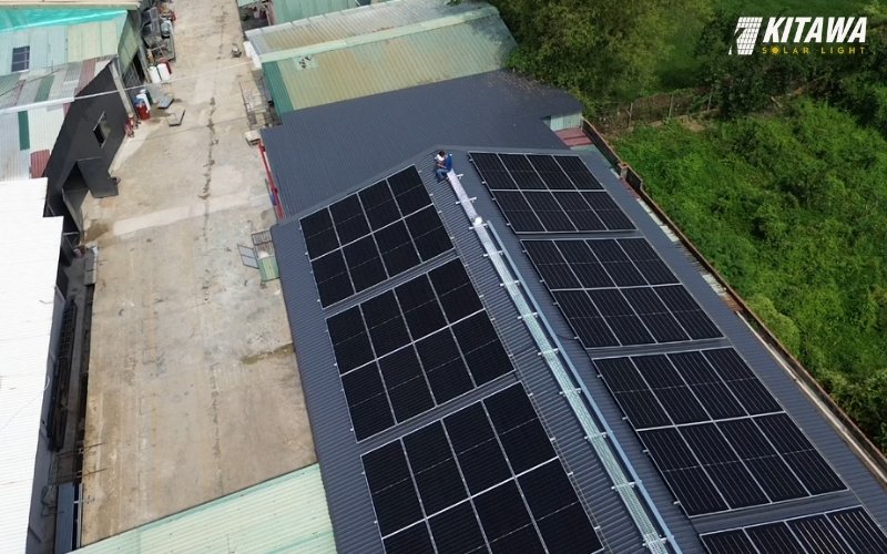 Hoàn thành dự án lắp hệ thống điện mặt trời 60kW ở Phú Yên