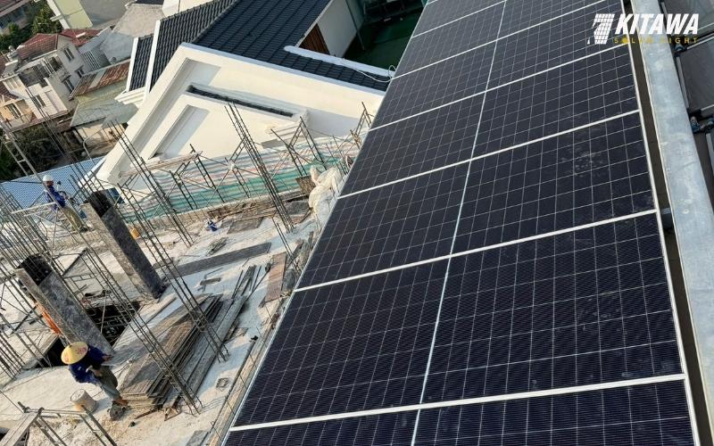 Hoàn thành lắp hệ thống điện mặt trời 4,41kWp ở Hóc Môn