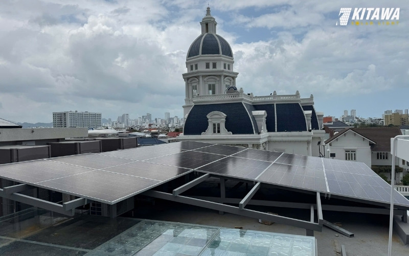 Khởi công lắp hệ thống điện mặt trời 7kW ở Long An cho nhà anh Việt