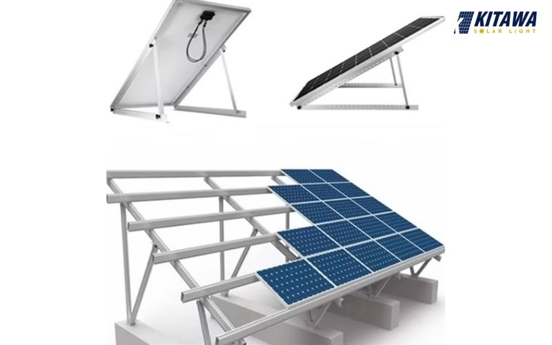 Các loại khung giá đỡ tấm pin năng lượng mặt trời phổ biến