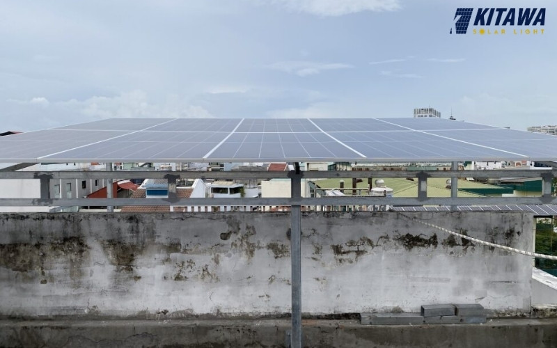 KITAWA hoàn thành lắp đặt hệ thống điện năng lượng mặt trời 22kW ở Bình Dương