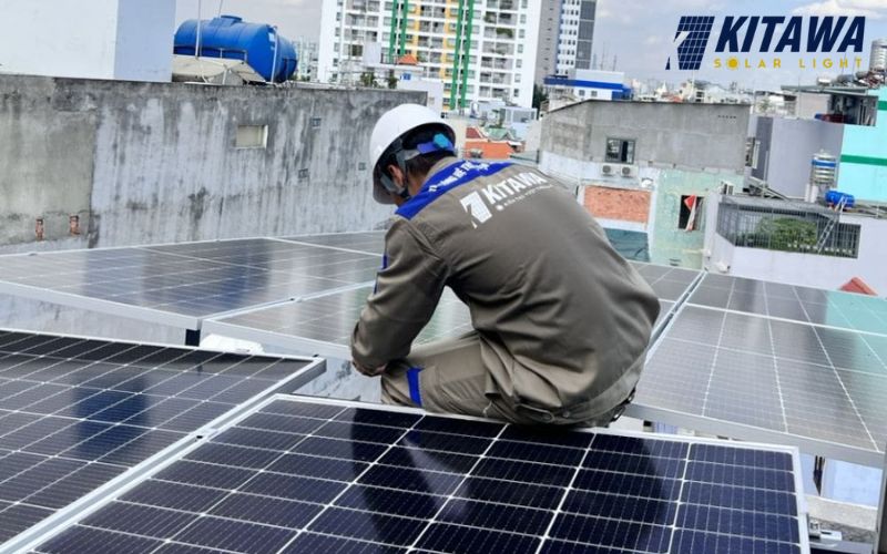 Kitawa lắp đặt hệ thống điện mặt trời 20kW cho gia đình anh Minh