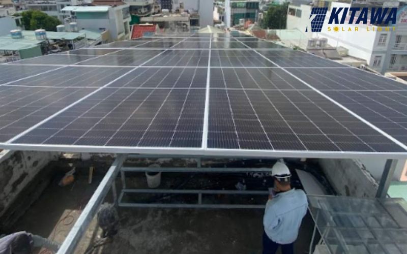 Hành trình lắp điện năng lượng mặt trời 12kW cho anh Hòa