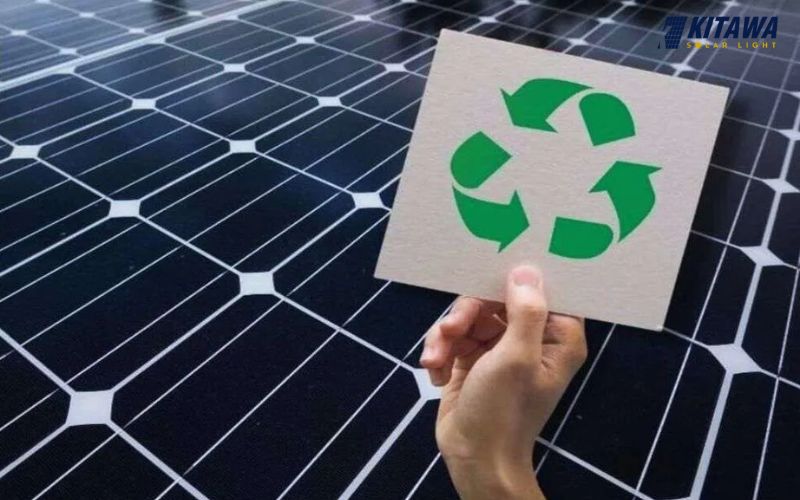 Tái chế tấm pin năng lượng mặt trời khi hết hạn sử dụng