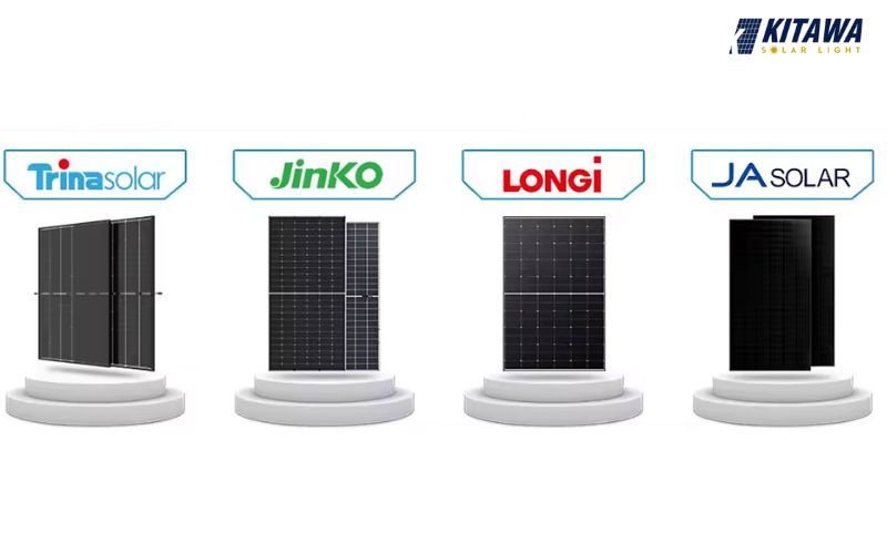 Tấm pin năng lượng mặt trời hãng nào tốt nhất 2025?