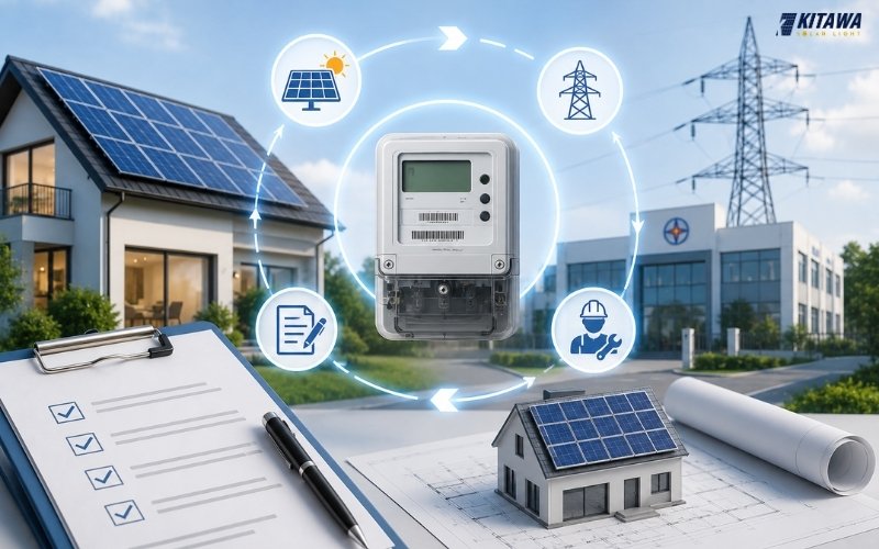 Thủ tục đăng ký công tơ 2 chiều với điện lực mới nhất hiện nay