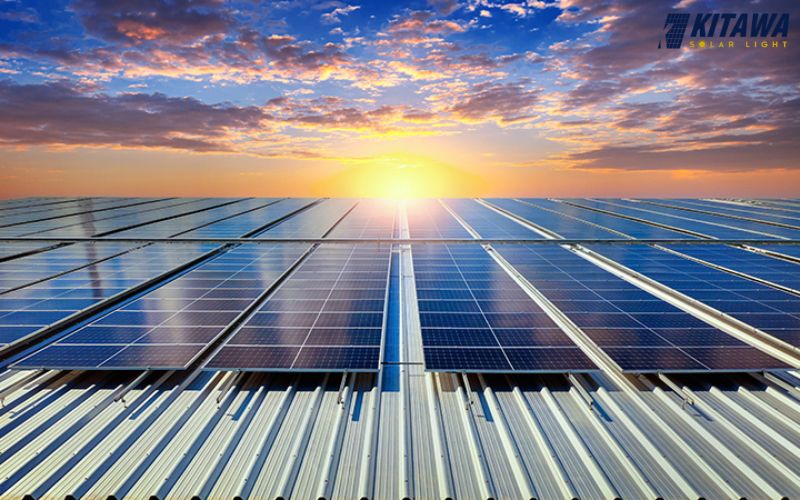 diện tích lắp đặt điện mặt trời