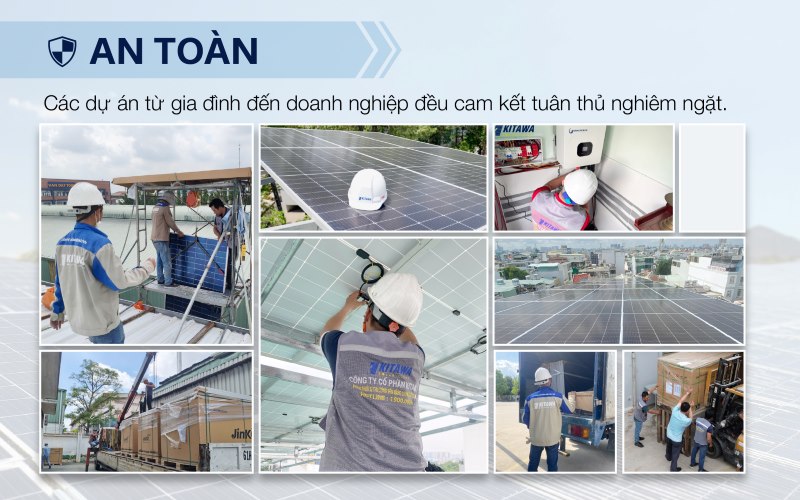 Đội ngũ thi công chuyên nghiệp của KITAWA