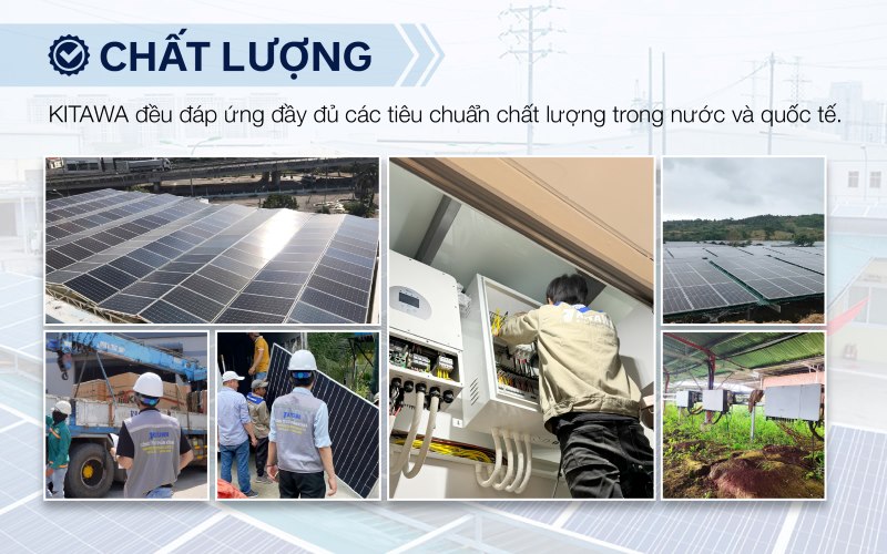 KITAWA đáp ứng các tiêu chuẩn chất lượng