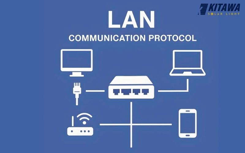 Cấu tạo và nguyên lý hoạt động của mạng LAN trong inverter điện mặt trời