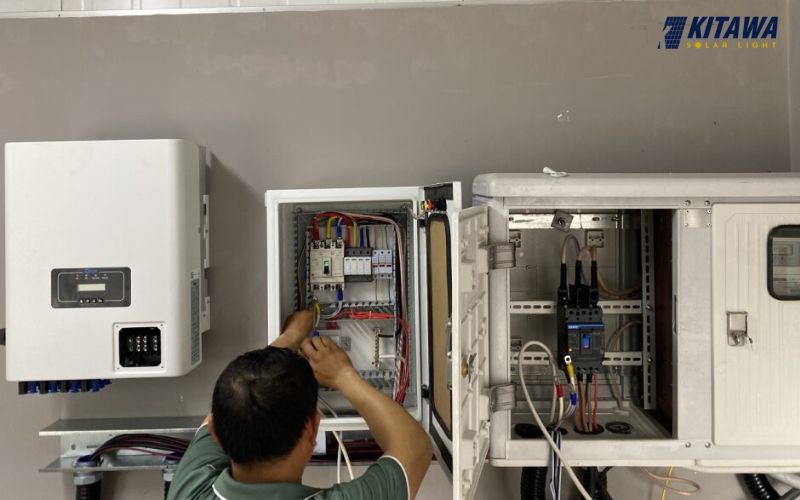 Cách đấu nối biến tần điện mặt trời