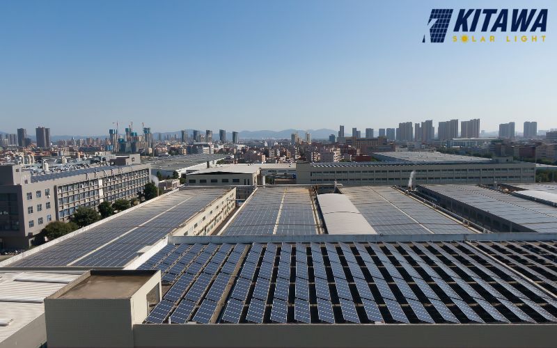 điện áp mái nhà xưởng, cơ sở sản xuất