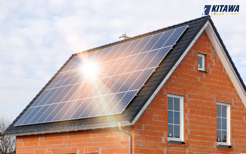 Điện mặt trời mái nhà cho gia đình