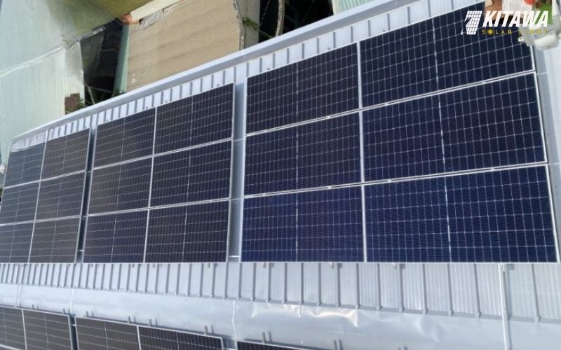 Diện tích cần để lắp hệ thống điện mặt trời 23kW