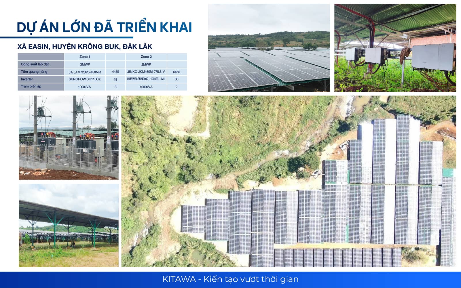 KITAWA lắp đặt điện năng lượng ở Đăk Lăk