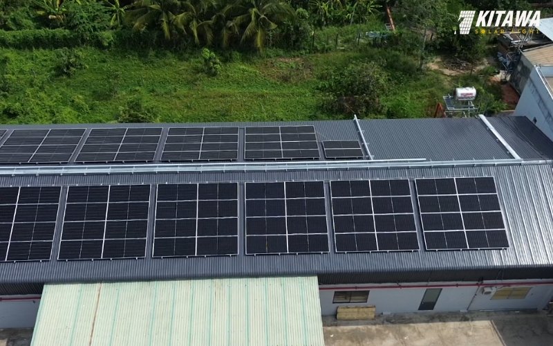 Hệ thống 60kW phù hợp với nhóm thương mại, công nghiệp