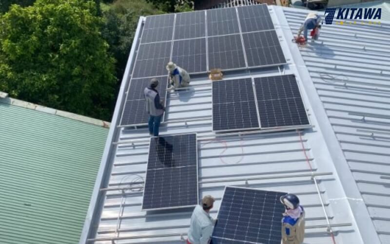  lắp điện năng lượng mặt trời 30kW tại Khánh Hòa