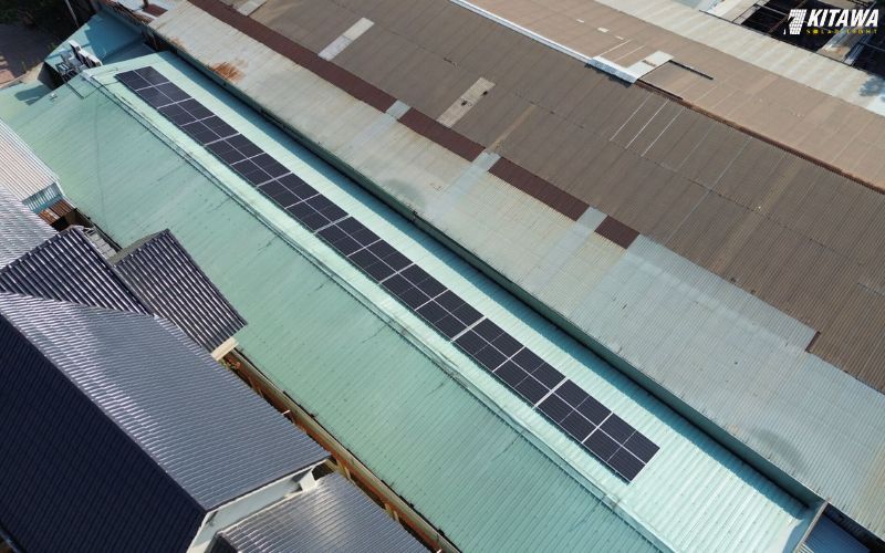 hệ thống điện mặt trời áp mái cho quán Bida tại Quận 7