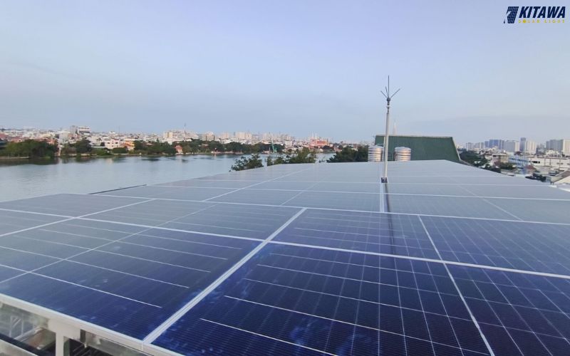 lắp đặt hệ thống điện mặt trời 15kw 3 pha