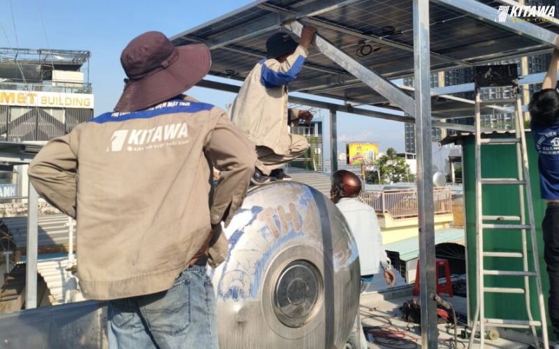 hệ thống điện mặt trời 21kW