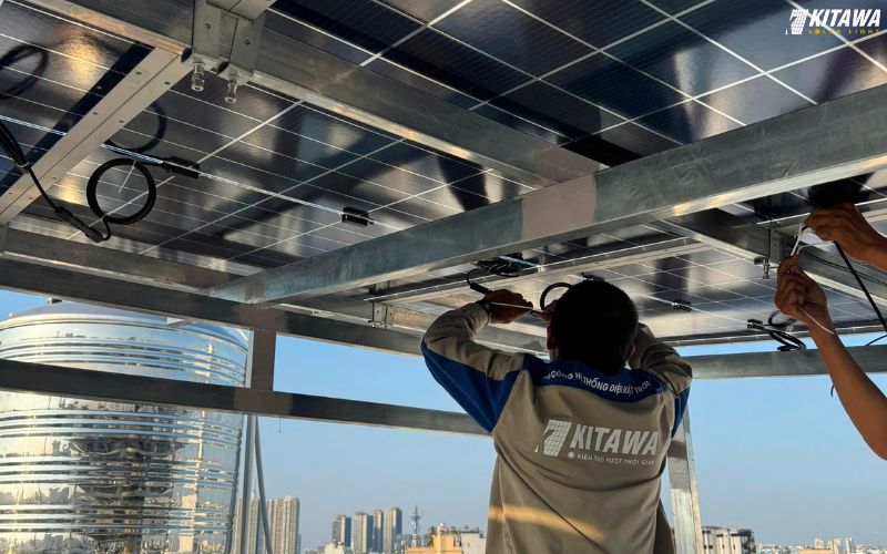 hệ thống điện mặt trời 5,5kW