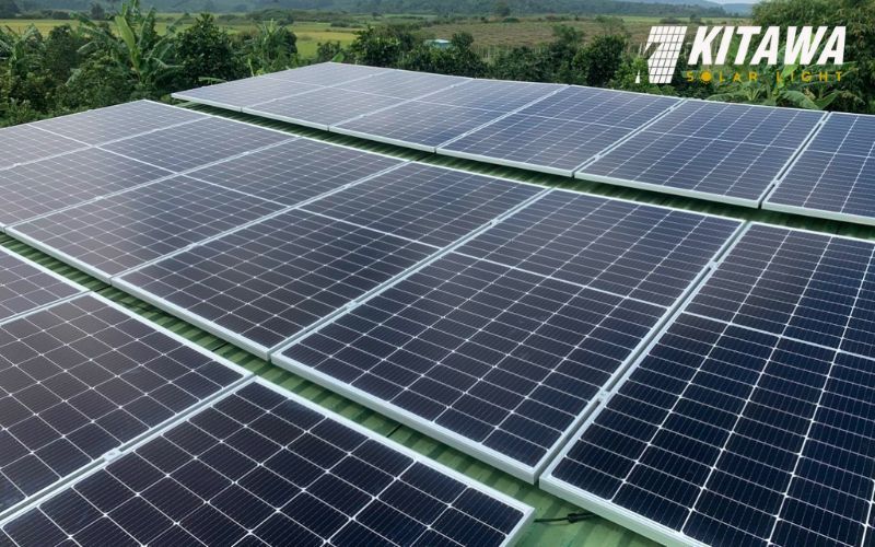 hệ thống điện mặt trời 50kW tại Long An