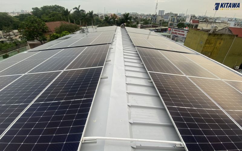 hệ thống điện mặt trời 30kW cho nhà máy