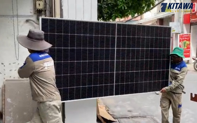 Hệ thống điện năng lượng mặt trời 22kW được lựa chọn theo tiêu chí đảm bảo hiệu suất