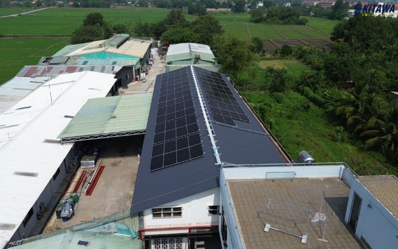 hệ thống điện năng lượng mặt trời hòa lưới 65kW