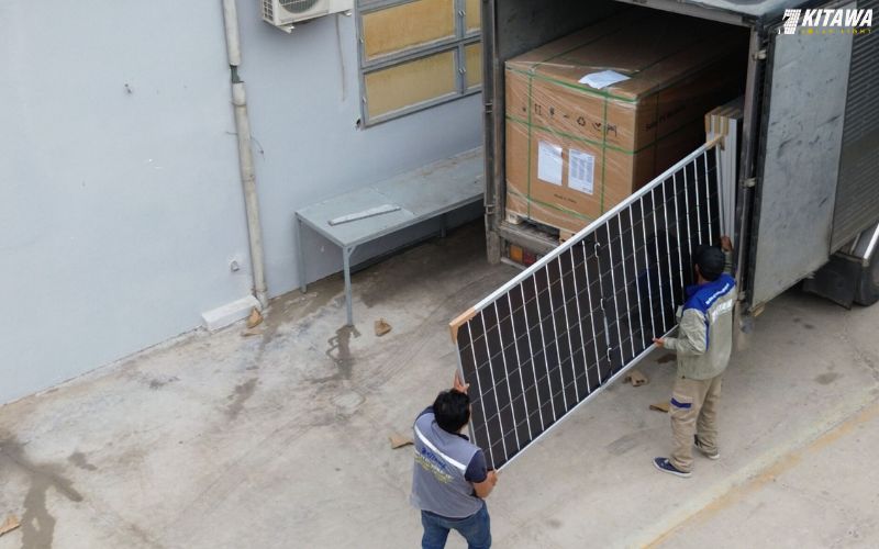 hệ thống điện năng lượng mặt trời hòa lưới 65kW