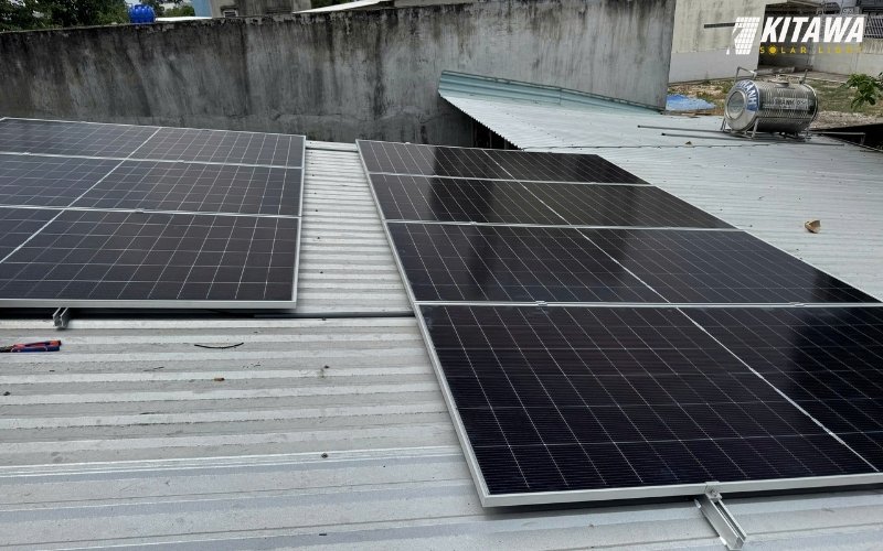 Hiệu quả vận hành thực tế của hệ thống điện mặt trời 4,41kWp