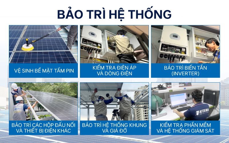 Các hoạt động bảo trì của kitawa