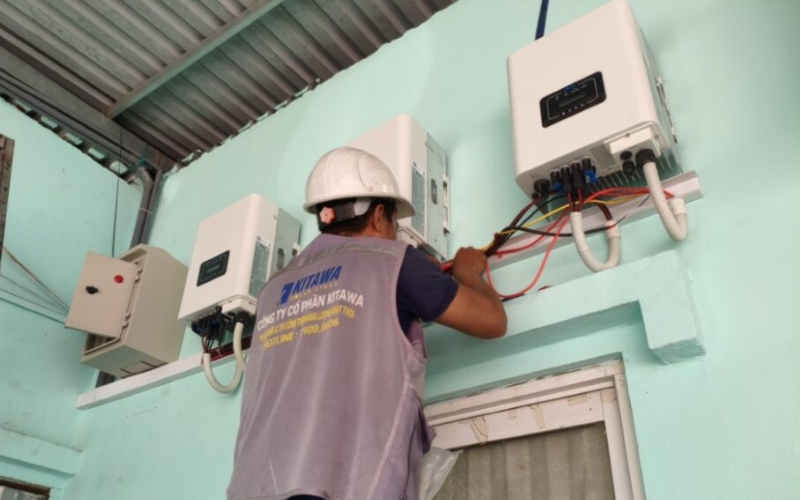 Inverter Solis 6kW 1 pha phù hợp lắp đặt với các hộ gia đình