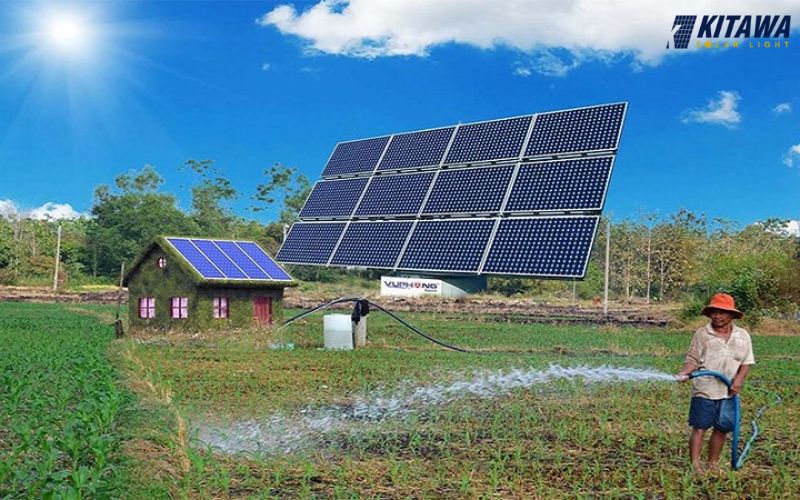 Khí canh trong hệ thống bơm nước điện mặt trời