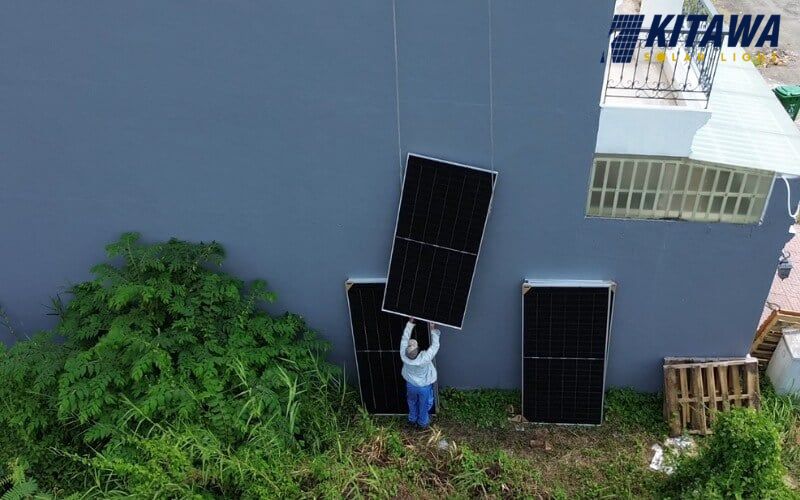 hệ thống điện năng lượng mặt trời 5kW ở Bình Thuận