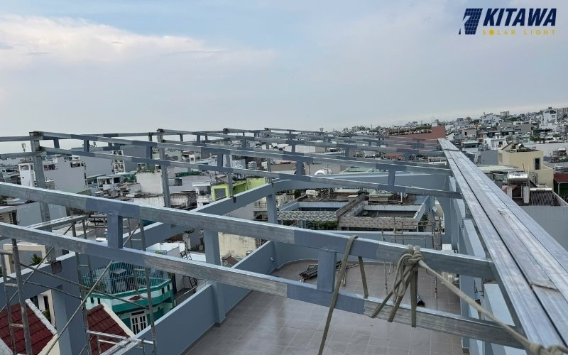 KITAWA hoàn thành lắp đặt hệ thống điện mặt trời 5,5kWp