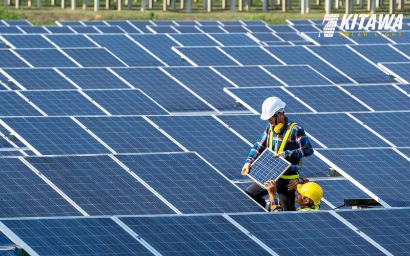 lắp đặt hệ thống điện mặt trời an toàn
