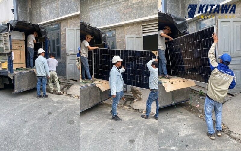 Lắp đặt hệ thống điện 40kw hòa lưới